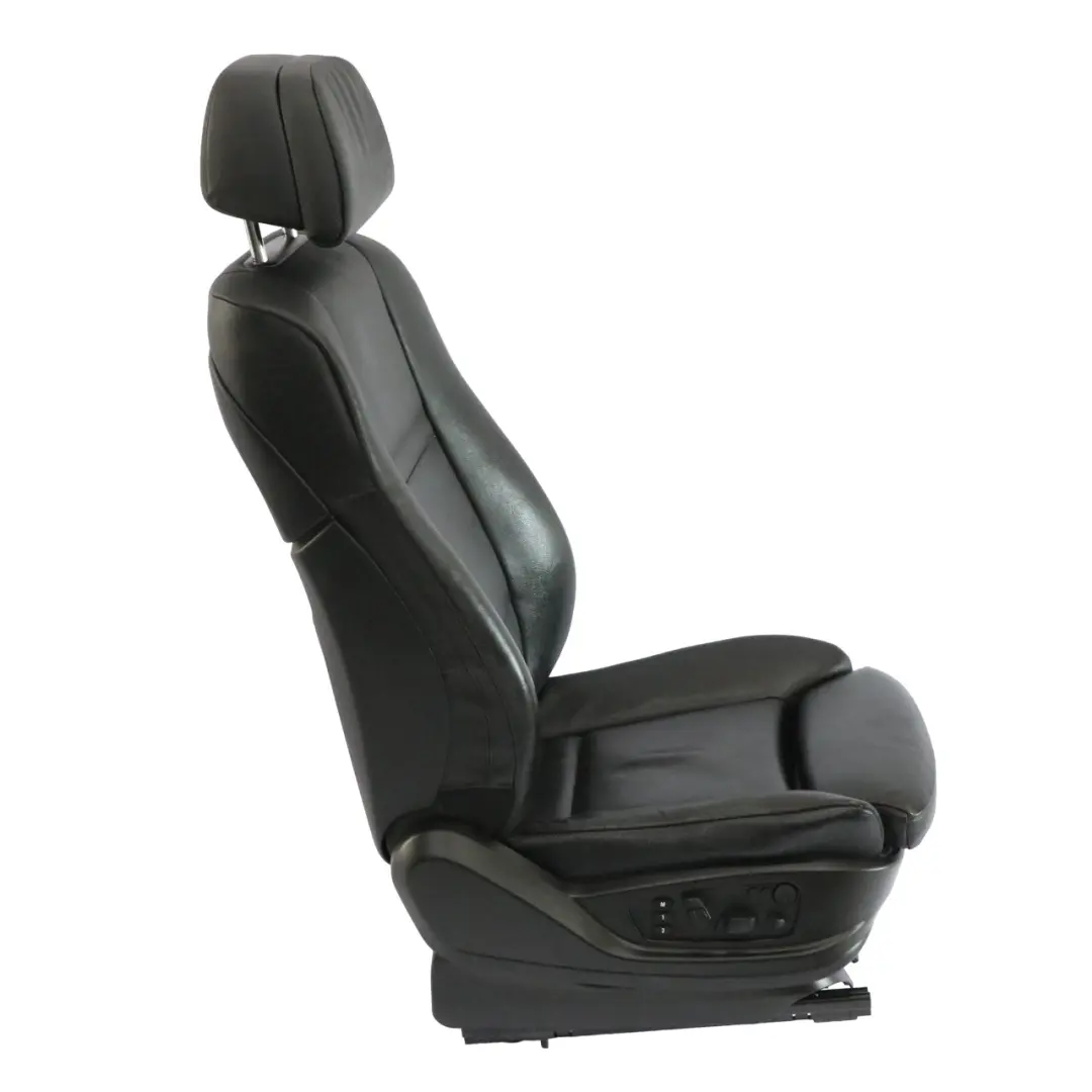 Front Left N/S Comfort Seat Black Leather Nevada Memory Interior to BMW E70 LCI with Part number 7254833 BMW E70 LCI Front Left N/S Comfort Seat Black Leather Nevada Memory Interior - SKU rhd-7254833-1 - Part number 7254833