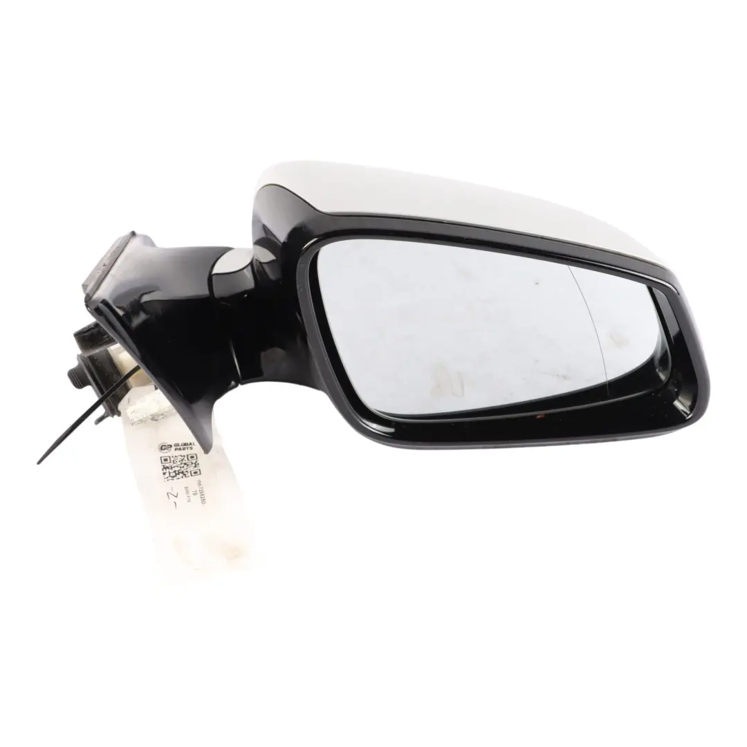 BMW F10 F11 Heated Right Wing Mirror O/S High Gloss Titansilber Metallic - 354 - SKU rhd-7268250-TS - Part number 7268250