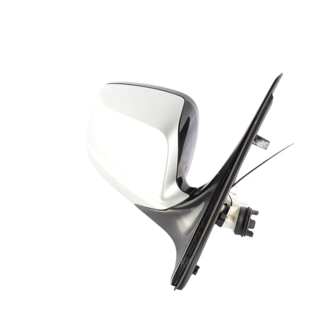 BMW F10 F11 Heated Right Wing Mirror O/S High Gloss Titansilber Metallic - 354 - SKU rhd-7268250-TS - Part number 7268250