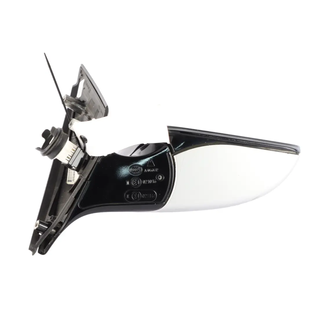 BMW F10 F11 Heated Right Wing Mirror O/S High Gloss Titansilber Metallic - 354 - SKU rhd-7268250-TS - Part number 7268250