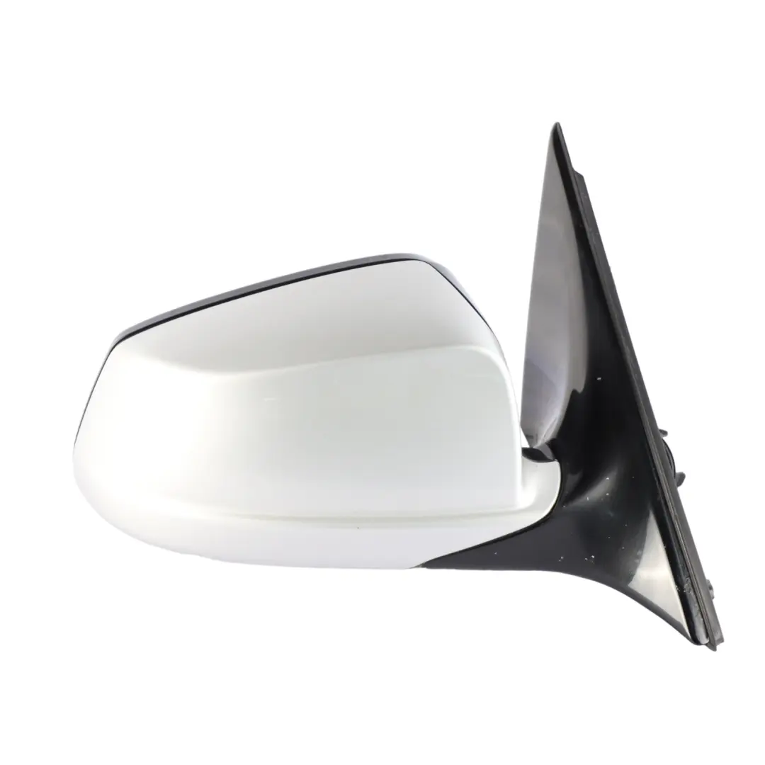 BMW F10 F11 Heated Right Wing Mirror O/S High Gloss Titansilber Metallic - 354 - SKU rhd-7268250-TS - Part number 7268250