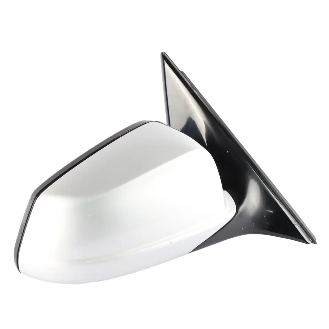 BMW F10 F11 Heated Right Wing Mirror O/S High Gloss Titansilber Metallic - 354 - SKU rhd-7268250-TS - Part number 7268250