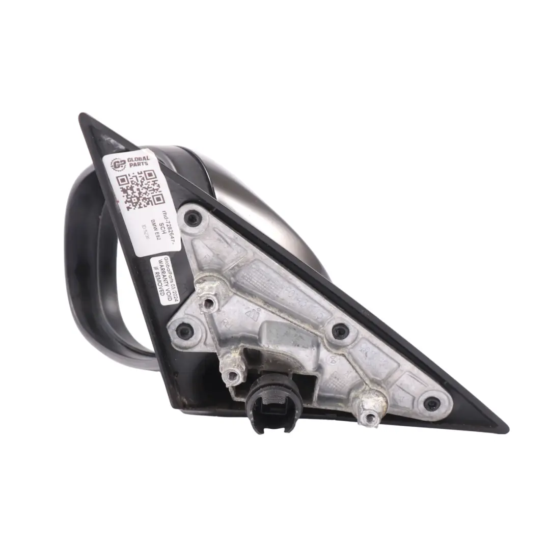  Wing Mirror BMW E92 E93 LCI M Sport Door Left N/S Heated Memory Black - 668 - SKU rhd-7282647-SCH - Part number 7282647