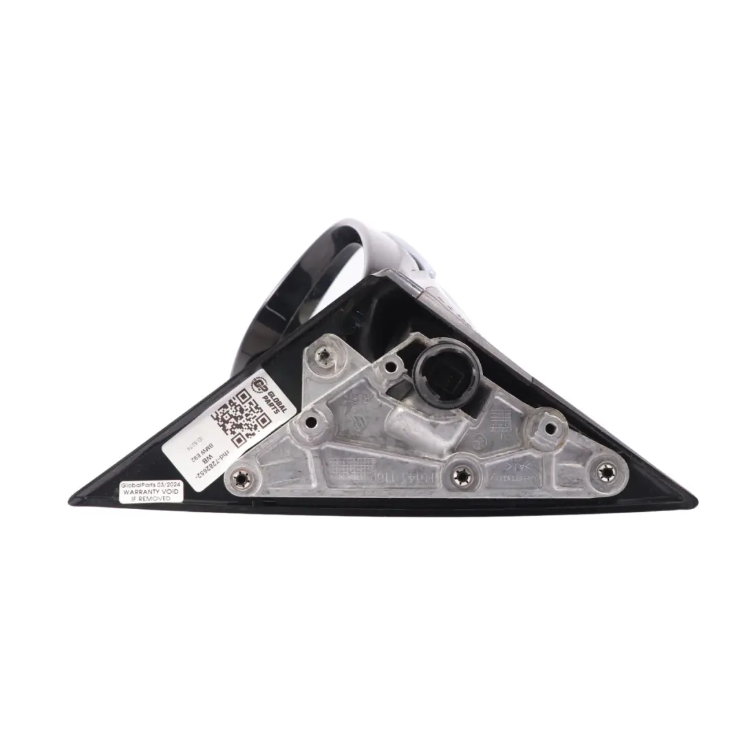 Fold High Gloss Right Wing Mirror O/S Bluewater 896 to BMW 3 Series E92 LCI Power with Part number 7282652 BMW 3 Series E92 LCI Power Fold High Gloss Right Wing Mirror O/S Bluewater 896 - SKU rhd-7282652-WB - Part number 7282652