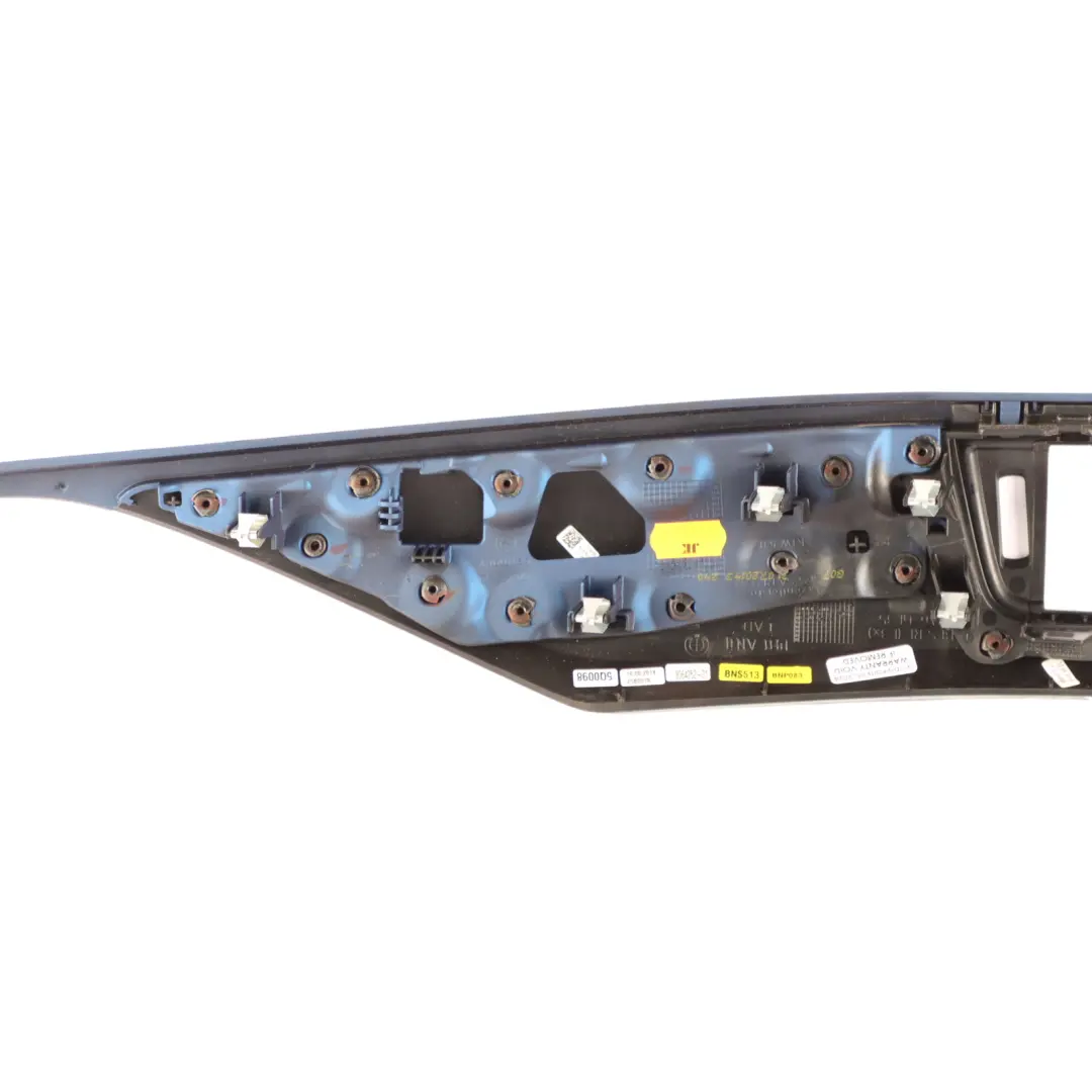 Interior Trim Dashboard Cover Panel Hexagon Alu Blue Matt to BMW F30 with Part number 8064251 BMW F30 Interior Trim Dashboard Cover Panel Hexagon Alu Blue Matt - SKU rhd-8064251-2 - Part number 8064251