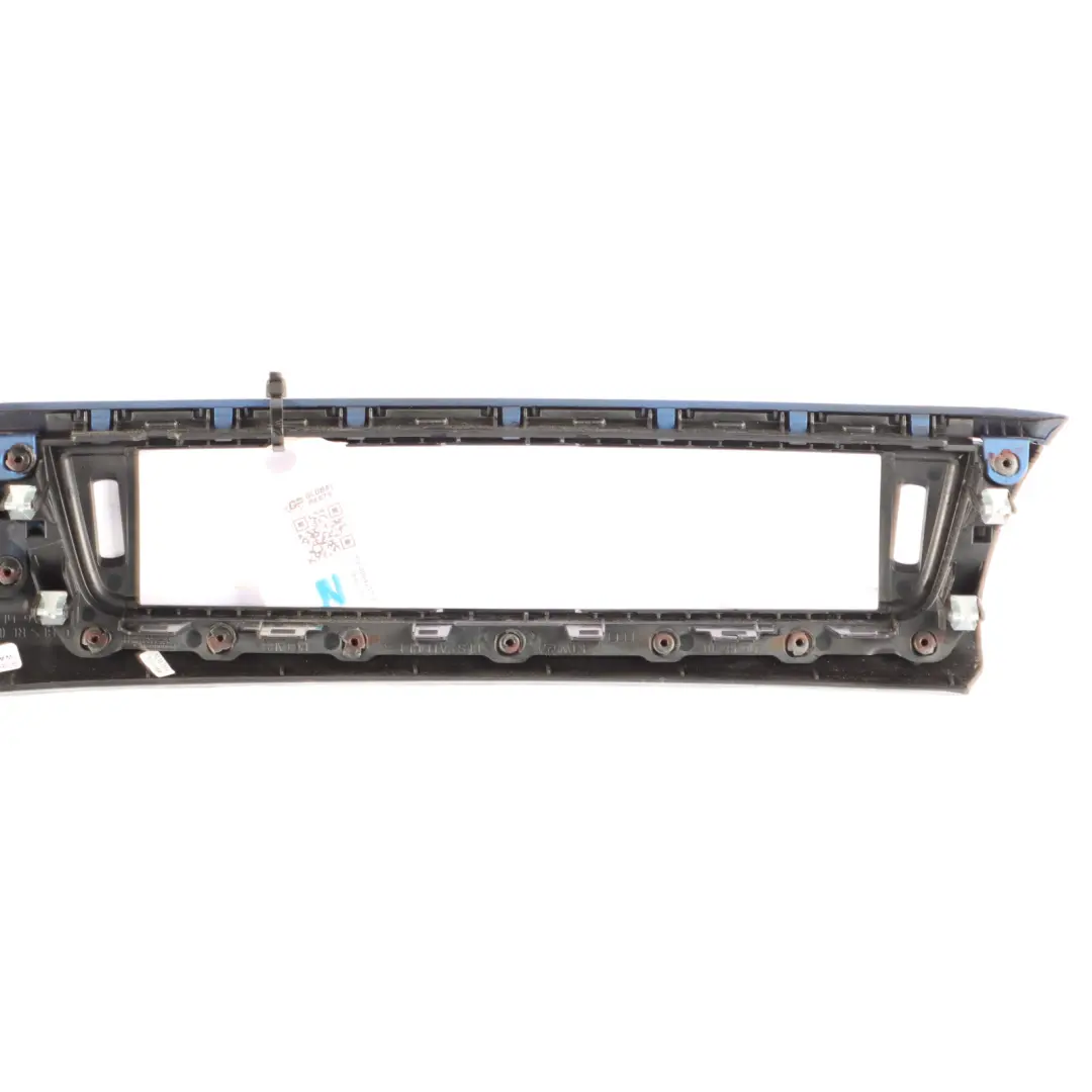 BMW F30 Interior Trim Dashboard Cover Panel Hexagon Alu Blue Matt - SKU rhd-8064251-2 - Part number 8064251