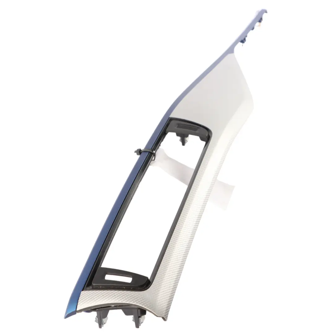 Interior Trim Dashboard Cover Panel Hexagon Alu Blue Matt to BMW F30 with Part number 8064251 BMW F30 Interior Trim Dashboard Cover Panel Hexagon Alu Blue Matt - SKU rhd-8064251-2 - Part number 8064251