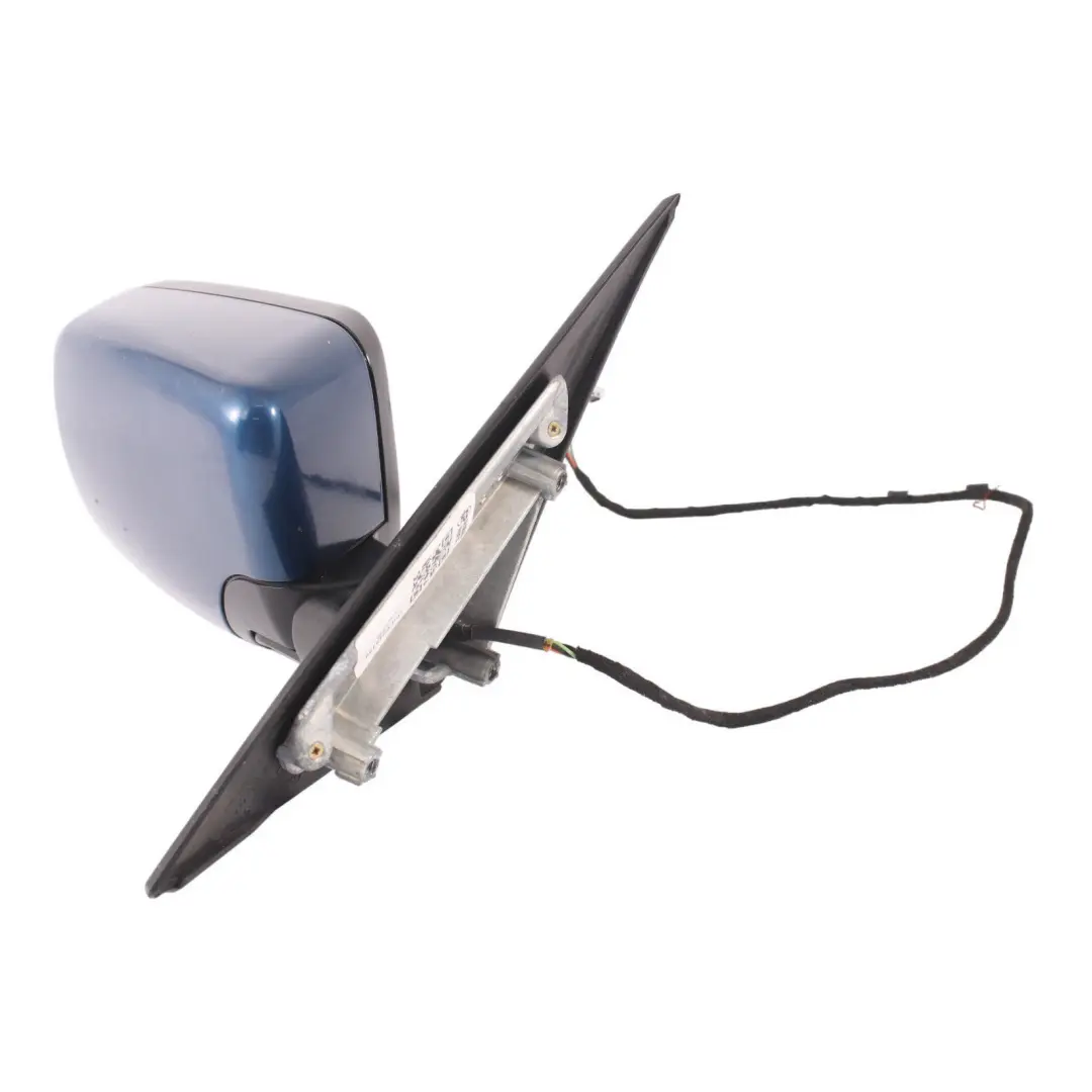 BMW E46 Wing Mirror Heated Outside Door Right O/S Topaz Blue Metallic - 364 - SKU rhd-8245126-TPB - Part number 8245126