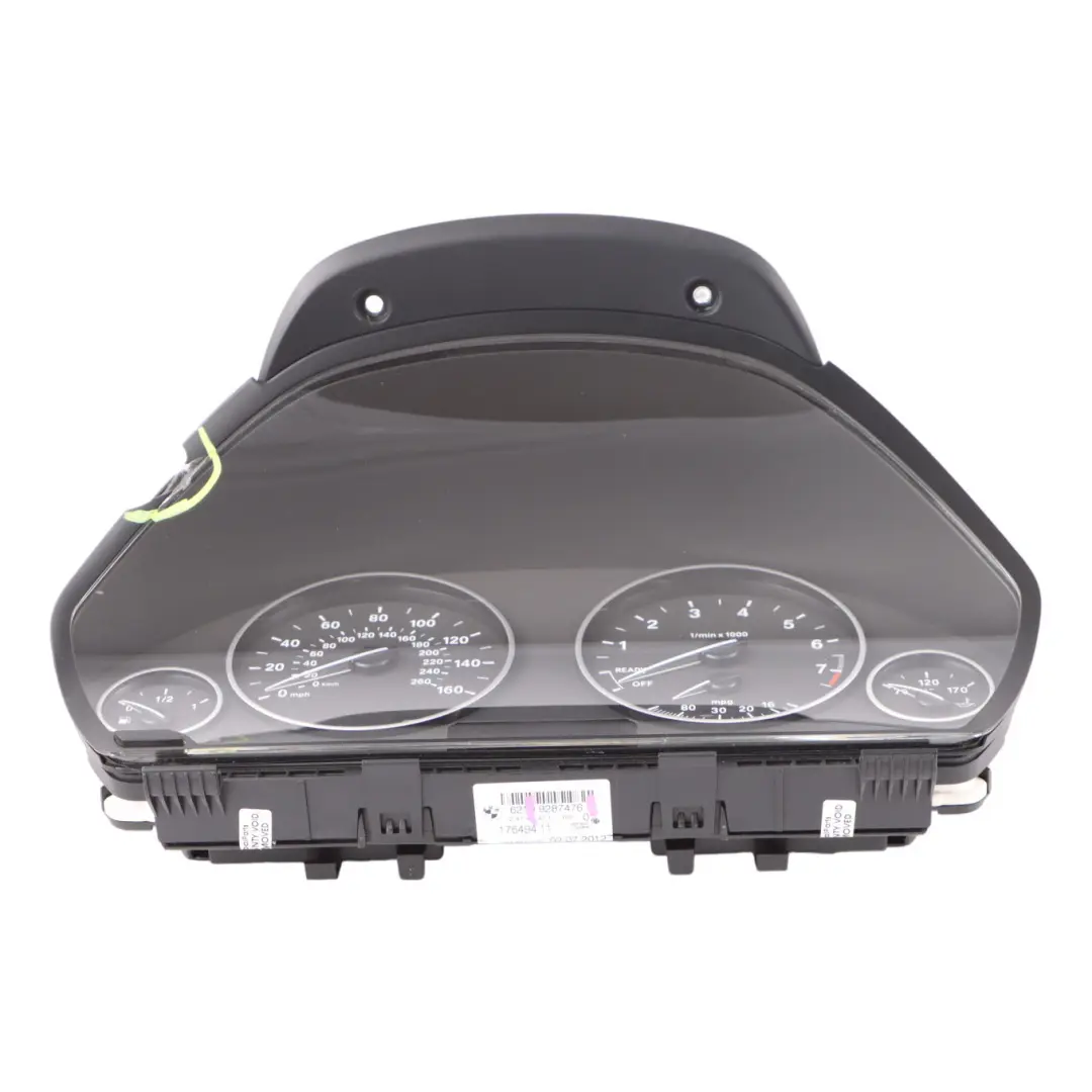 Instrument Cluster BMW F30 F31 Petrol Speedo Clocks Module MPH Manual to with Part number 9287476 Instrument Cluster BMW F30 F31 Petrol Speedo Clocks Module MPH Manual - SKU rhd-9287476-3 - Part number 9287476