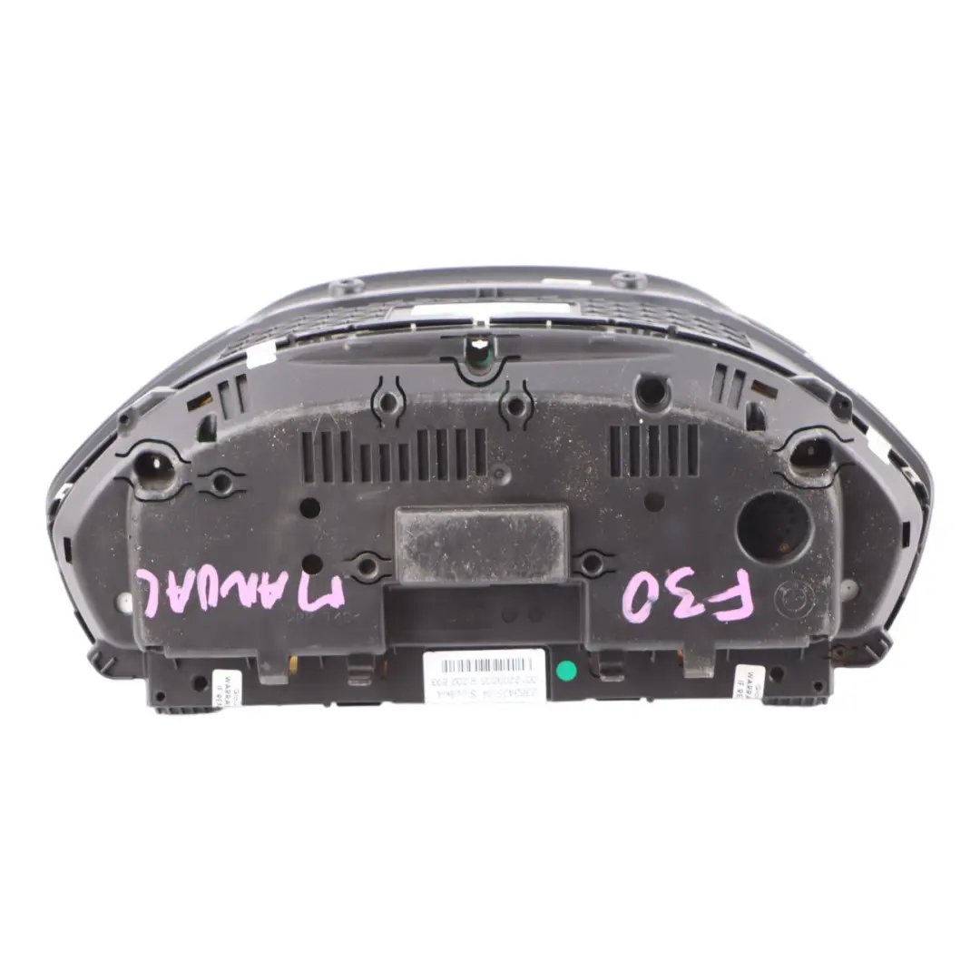  Instrument Cluster BMW F30 F31 Petrol Speedo Clocks Module MPH Manual - SKU rhd-9287476-3 - Part number 9287476