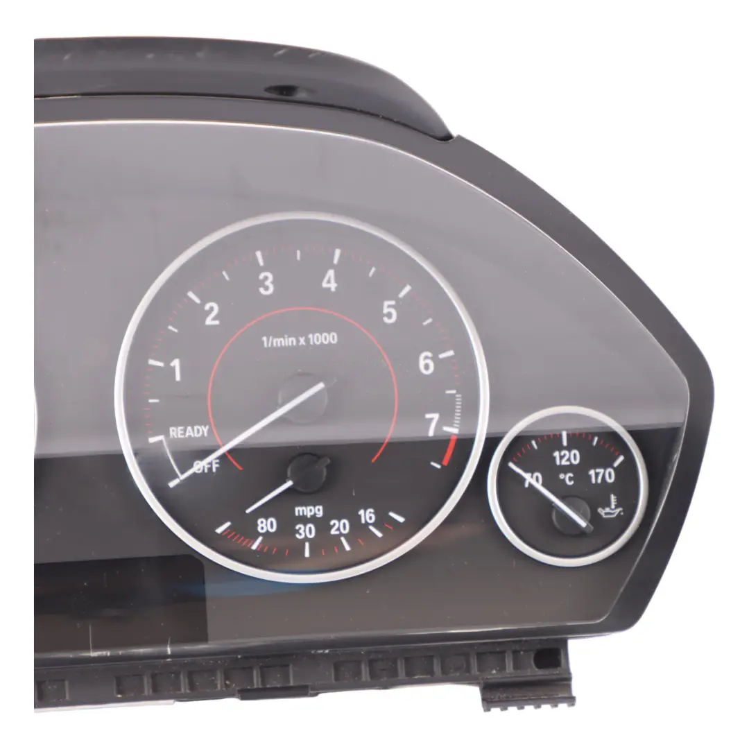 Instrument Cluster BMW F30 F31 Petrol Speedometer MPH Clocks MANUAL 9287490 to with Part number 9350147 Instrument Cluster BMW F30 F31 Petrol Speedometer MPH Clocks MANUAL 9287490 - SKU rhd-9287490 - Part number 9350147