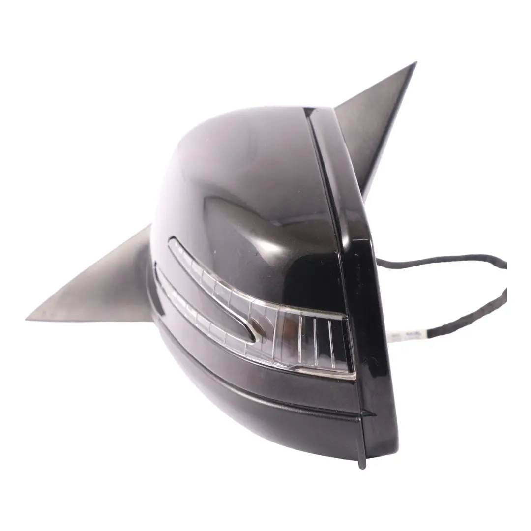 Mercedes C117 Wing Mirror Door Left N/S Auto Dip Power Fold Cosmic Black - 191 - SKU rhd-A1178100976-KB - Part number A1178100976