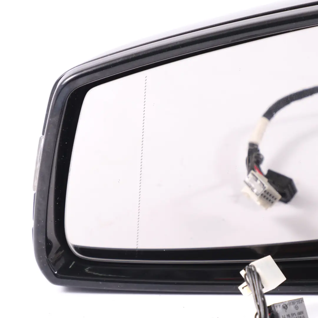 Wing Mirror Door Left N/S Auto Dip Power Fold Cosmic Black - 191 to Mercedes C117 with Part number A1178100976 Mercedes C117 Wing Mirror Door Left N/S Auto Dip Power Fold Cosmic Black - 191 - SKU rhd-A1178100976-KB - Part number A1178100976