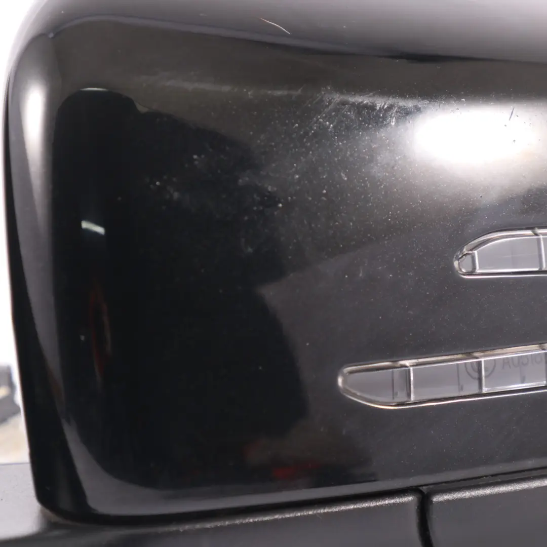Mercedes C117 Wing Mirror Door Left N/S Auto Dip Power Fold Cosmic Black - 191 - SKU rhd-A1178100976-KB - Part number A1178100976