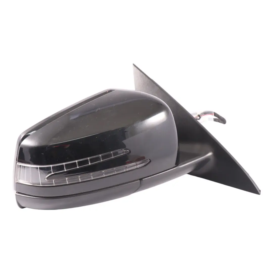 Mercedes C117 Wing Mirror Door Right O/S Auto Dip Power Fold Cosmic Black - 191 - SKU rhd-A1178101076-KB - Part number A1178101076