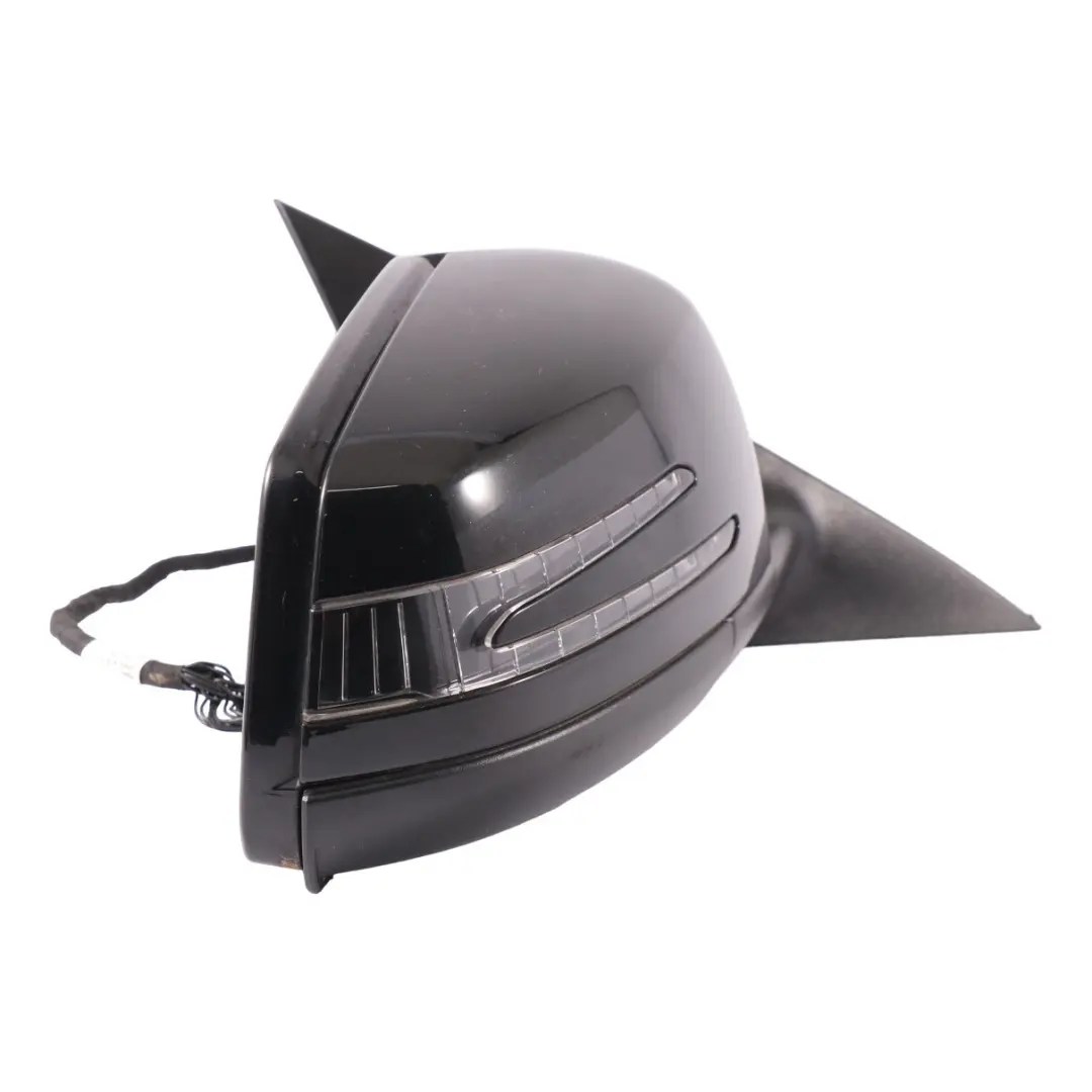 Mercedes C117 Wing Mirror Door Right O/S Auto Dip Power Fold Cosmic Black - 191 - SKU rhd-A1178101076-KB - Part number A1178101076