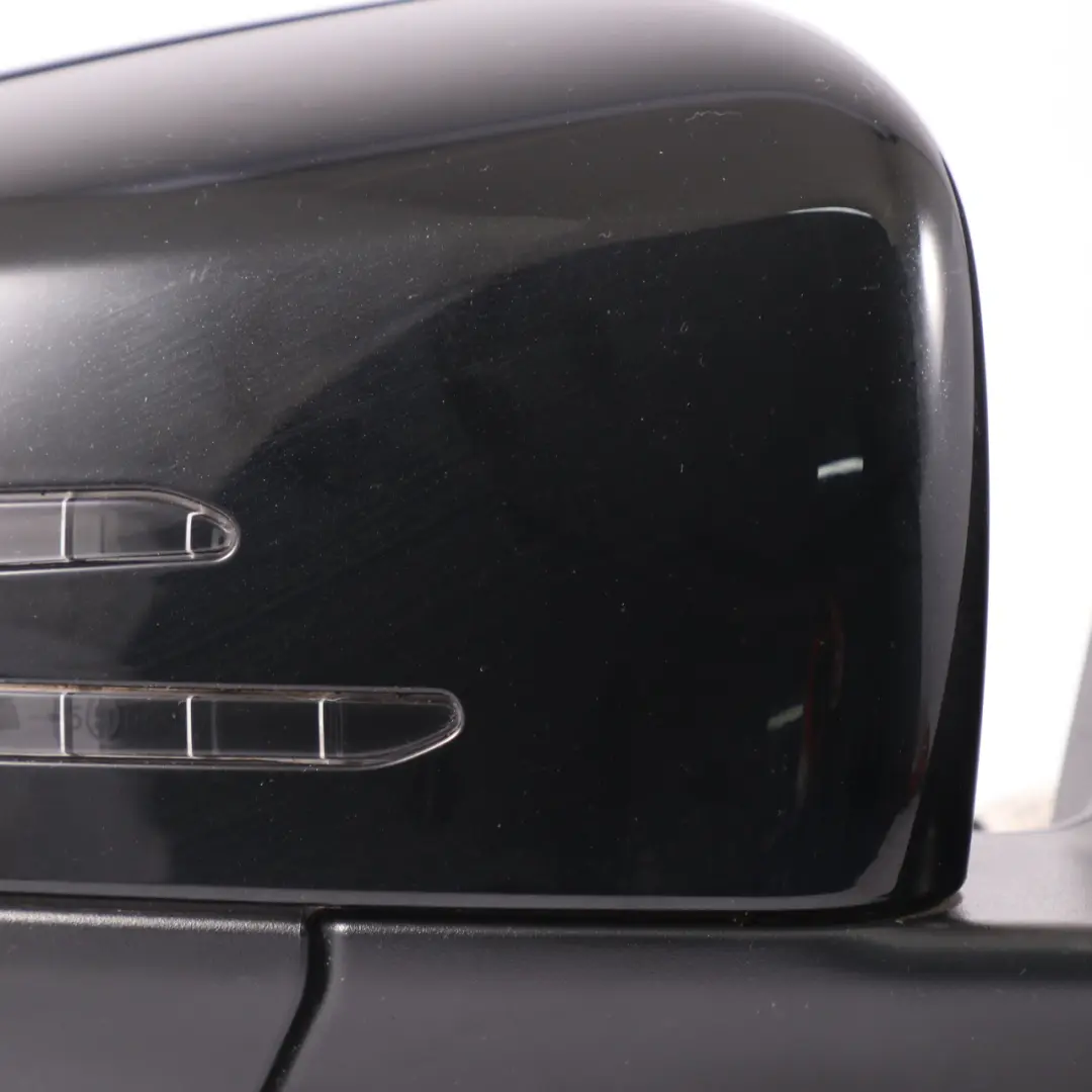 Mercedes C117 Wing Mirror Door Right O/S Auto Dip Power Fold Cosmic Black - 191 - SKU rhd-A1178101076-KB - Part number A1178101076