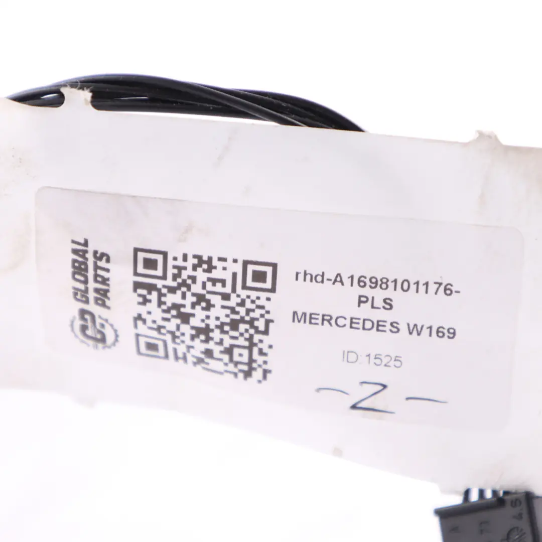 Wing Mirror Mercedes W169 W245 Outside Left N/S Door Polar Silver Metallic - 761 - SKU rhd-A1698101176-PLS - Part number A1698101176