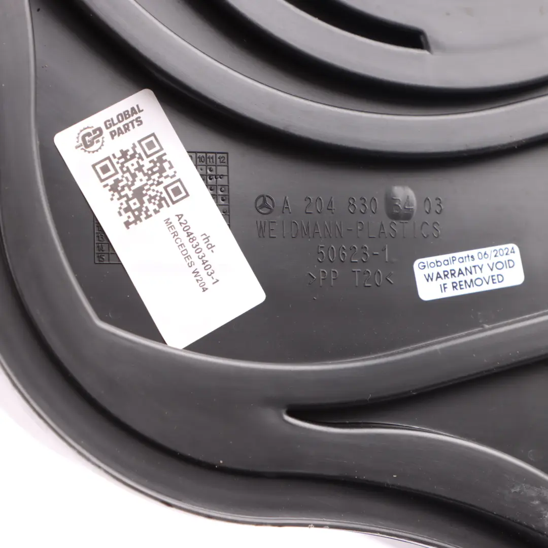Air Intake Housing Mercedes W204 W210 Filter Cabin Box - SKU rhd-A2048303403-1 - Part number A2048303403