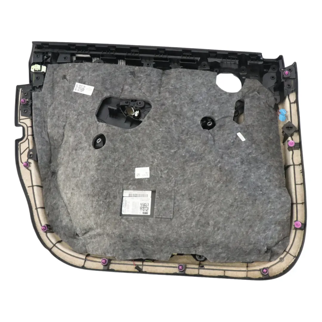 Door Card Front Right O/S Trim Panel Cover Lining Leather Black to Mercedes C253 with Part number A2537207003 Mercedes C253 Door Card Front Right O/S Trim Panel Cover Lining Leather Black - SKU rhd-A2537207003 - Part number A2537207003