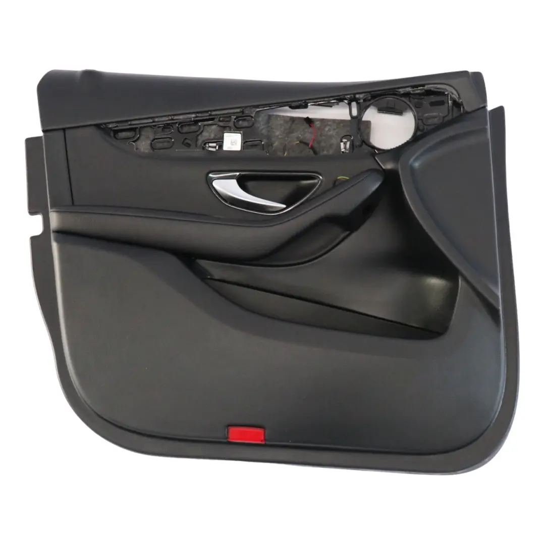 Door Card Front Left N/S Trim Panel Cover Lining Leather Black to Mercedes C253 with Part number A2537207303 Mercedes C253 Door Card Front Left N/S Trim Panel Cover Lining Leather Black - SKU rhd-A2537207303 - Part number A2537207303