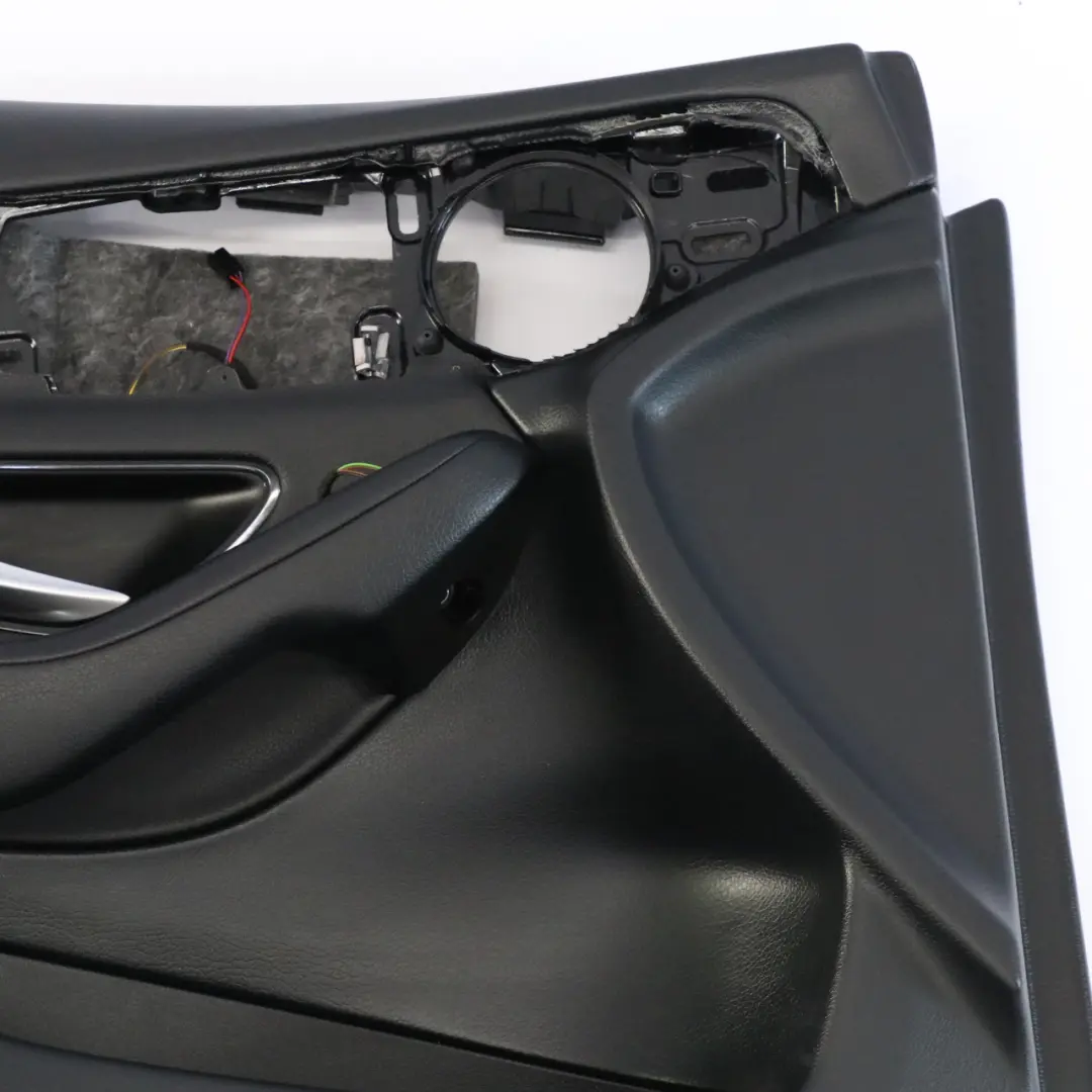 Mercedes C253 Door Card Front Left N/S Trim Panel Cover Lining Leather Black - SKU rhd-A2537207303 - Part number A2537207303