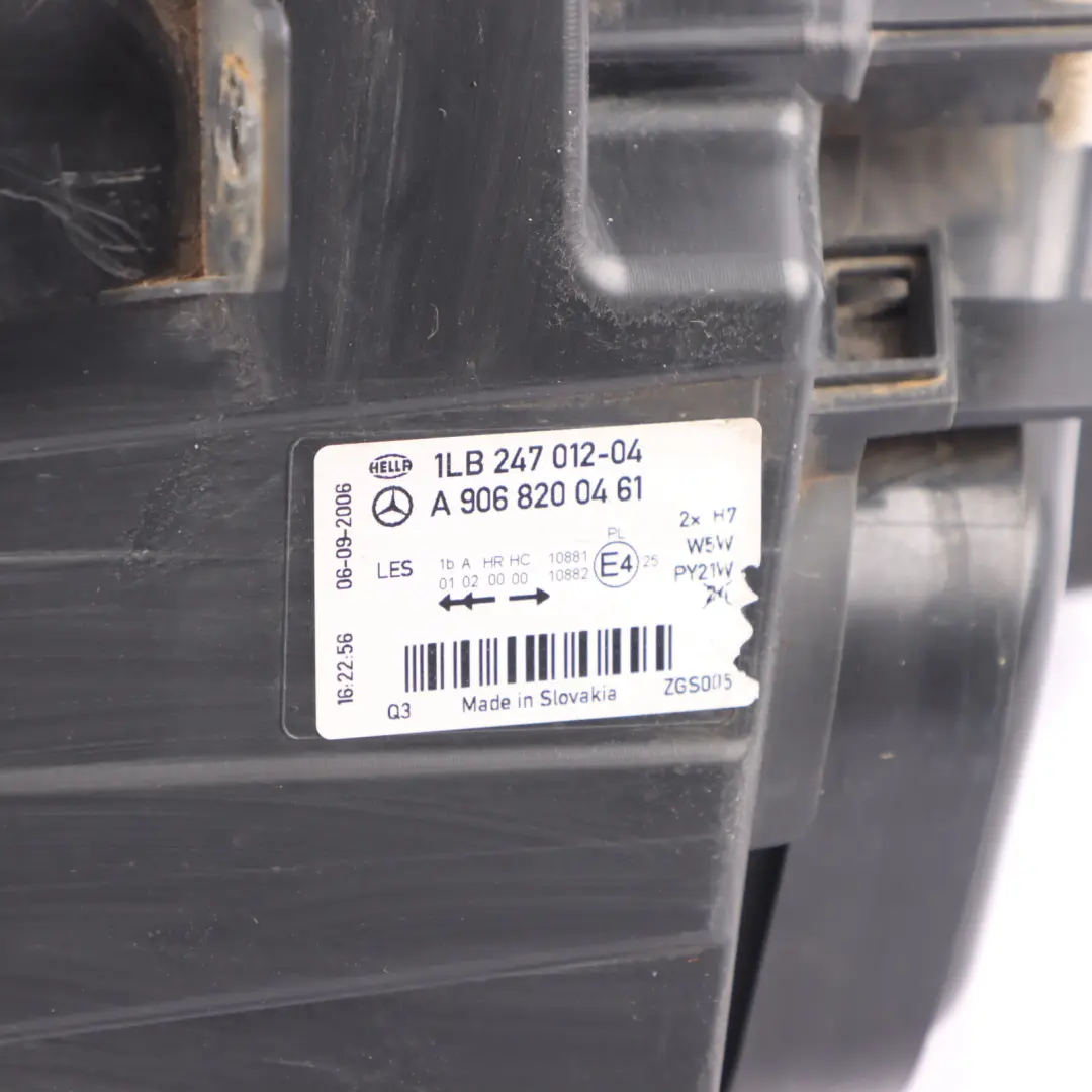 Mercedes Sprinter W906 Headlight Headlamp Lamp Front Right O/S - SKU rhd-A9068200461-1 - Part number A9068200461