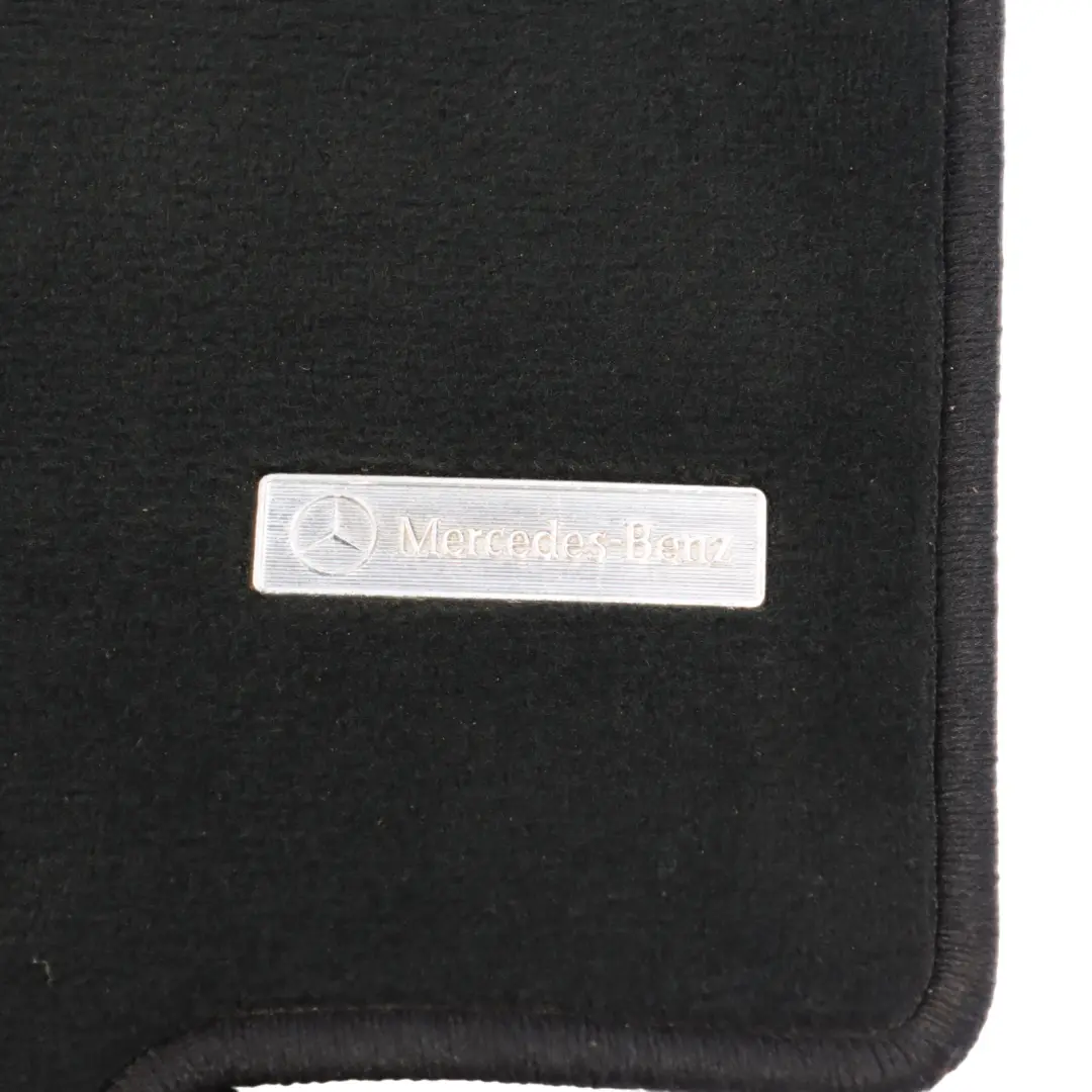 Interior Front Rear Footwell Floor Covers Black to Mercedes W245 with Part number Floor Mats Set Mercedes W245 Interior Front Rear Footwell Floor Covers Black - SKU rhd-Floor Mats Set-1 - Part number Floor Mats Set