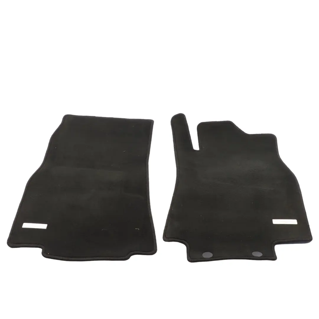 Mercedes W169 Interior Front Rear Footwell Cover Black - SKU rhd-Floor Mats Set-2 - Part number Floor Mats Set