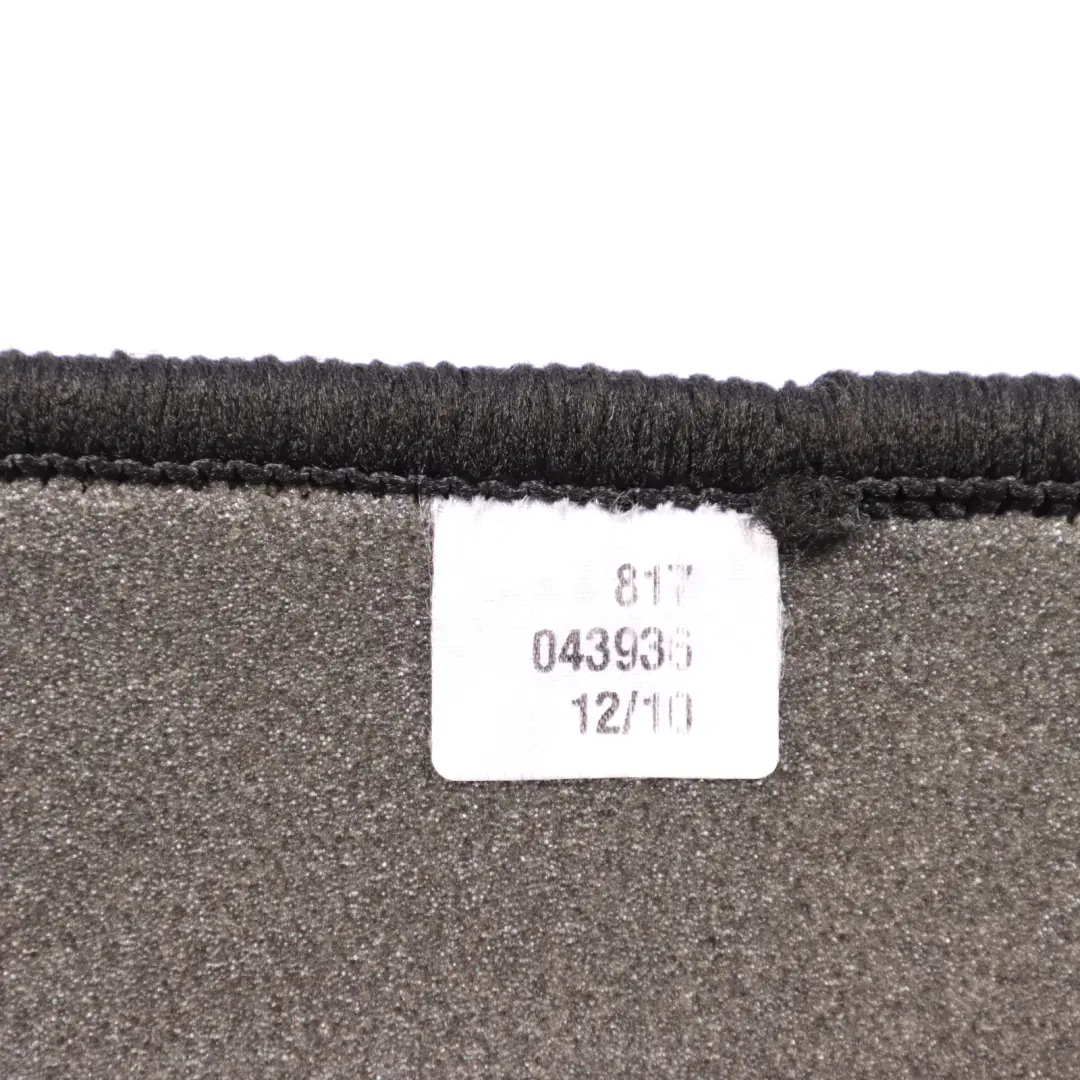 Mercedes W169 Interior Front Rear Footwell Cover Black - SKU rhd-Floor Mats Set-2 - Part number Floor Mats Set