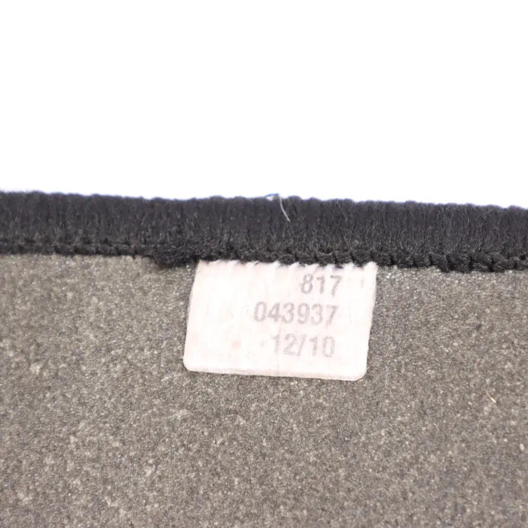 Mercedes W169 Interior Front Rear Footwell Cover Black - SKU rhd-Floor Mats Set-2 - Part number Floor Mats Set