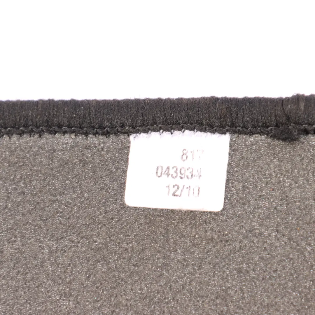 Mercedes W169 Interior Front Rear Footwell Cover Black - SKU rhd-Floor Mats Set-2 - Part number Floor Mats Set