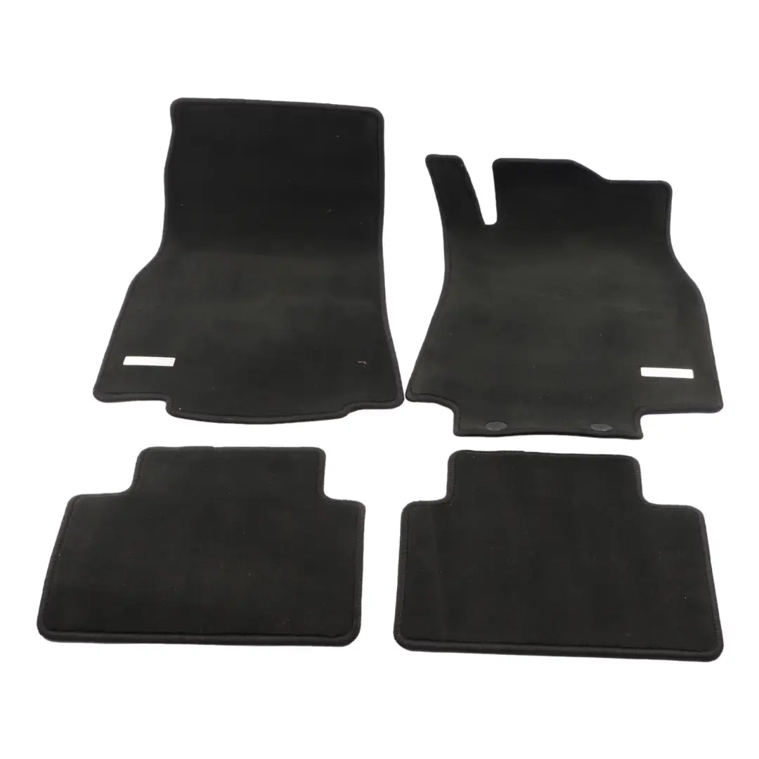 Mercedes W169 Interior Front Rear Footwell Cover Black - SKU rhd-Floor Mats Set-2 - Part number Floor Mats Set