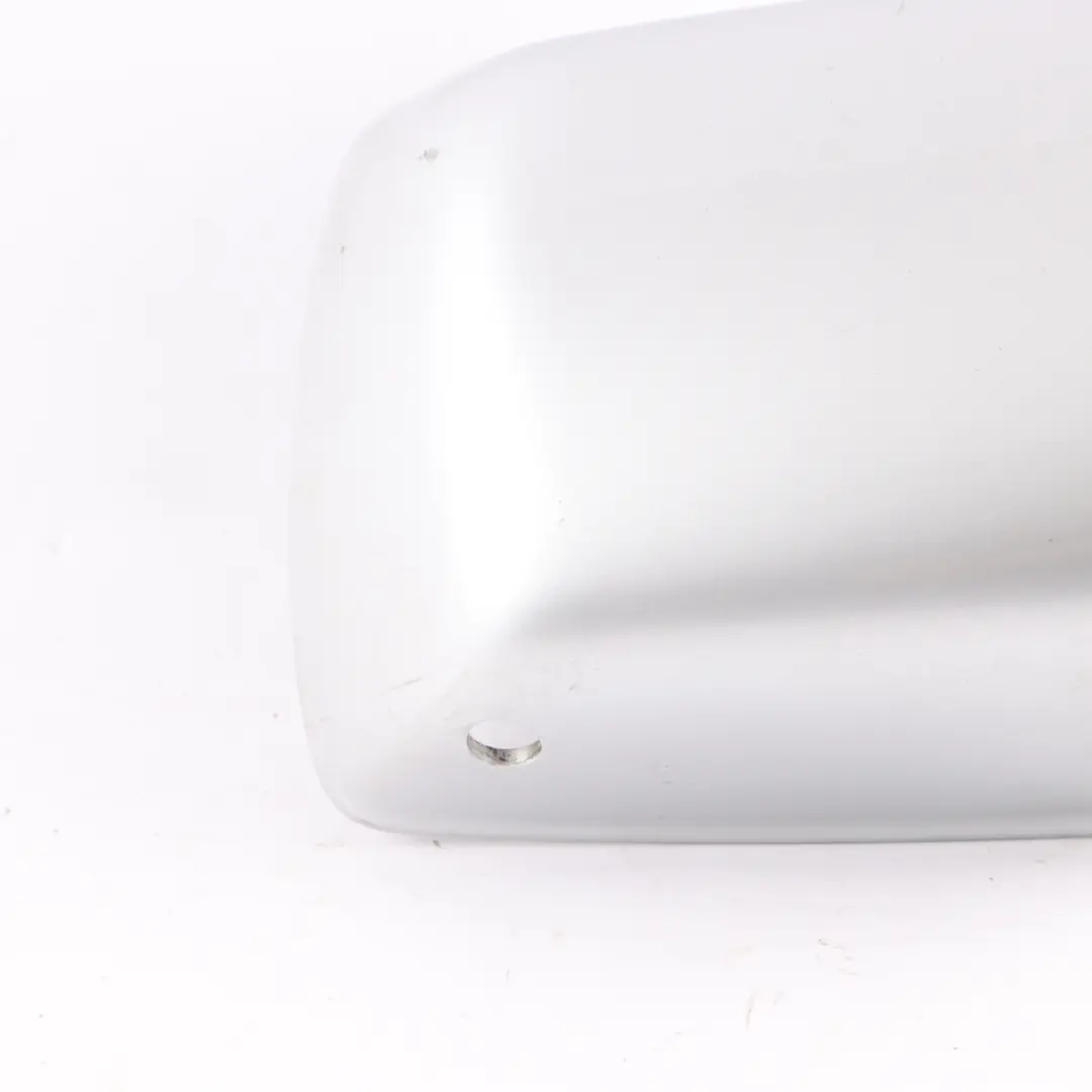 Right O/S Wing Mirror Cover Cap Titansilber Metallic Silver to BMW X5 Series E53 with Part number 0007740 BMW X5 Series E53 Right O/S Wing Mirror Cover Cap Titansilber Metallic Silver - SKU 0007740-TS - Part number 0007740