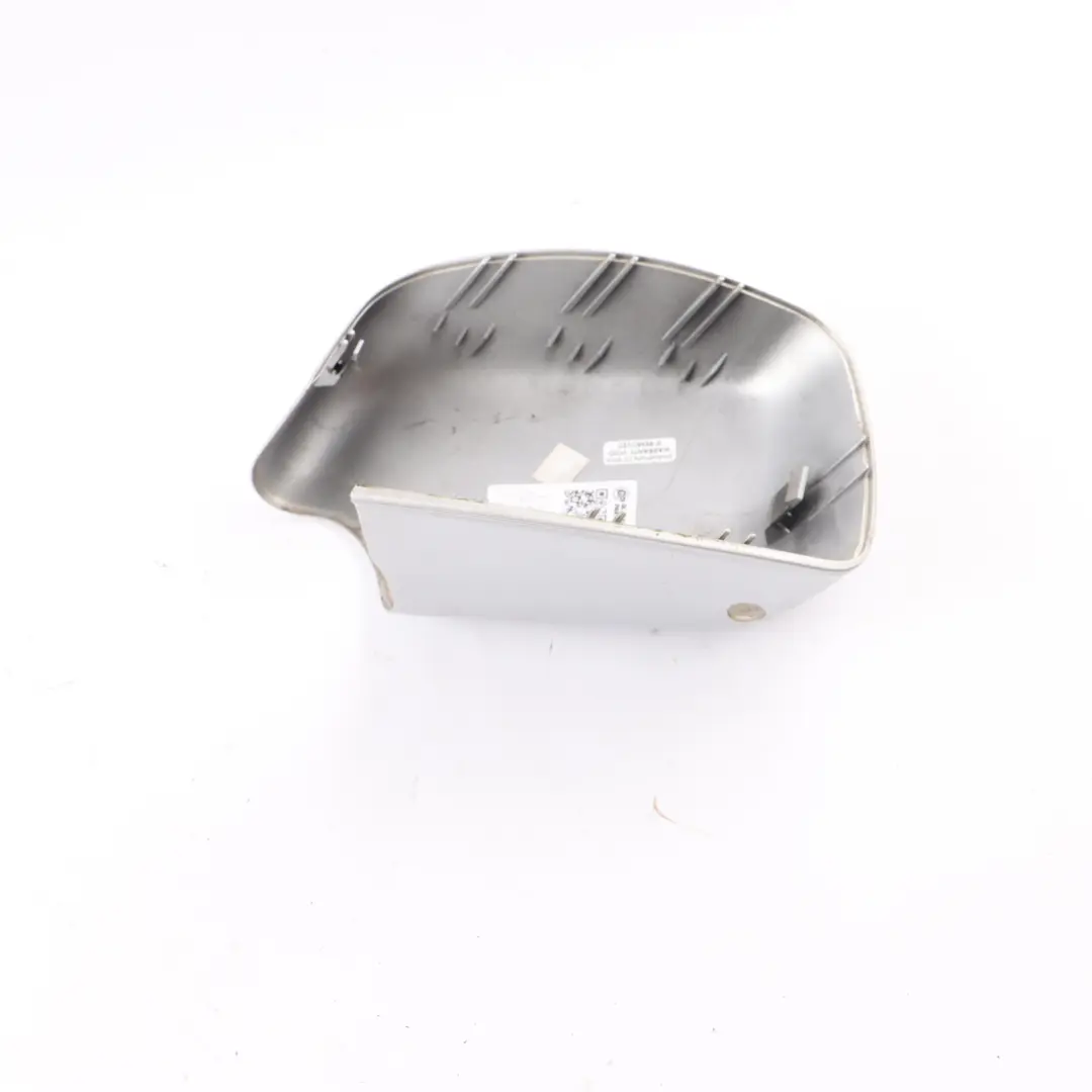 Right O/S Wing Mirror Cover Cap Titansilber Metallic Silver to BMW X5 Series E53 with Part number 0007740 BMW X5 Series E53 Right O/S Wing Mirror Cover Cap Titansilber Metallic Silver - SKU 0007740-TS - Part number 0007740