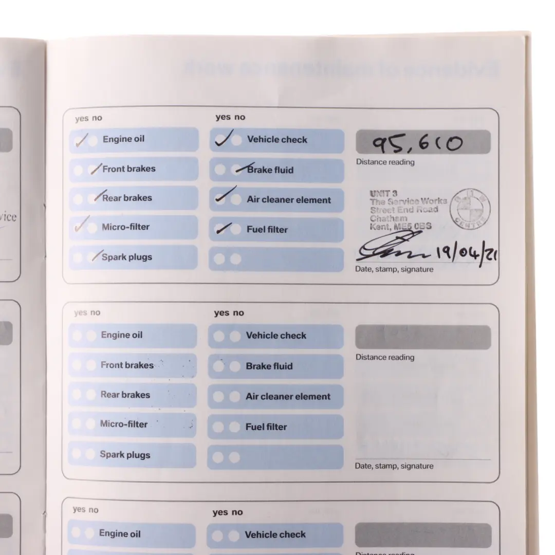  Owner's Handbook BMW E81 E87 LCI Service Book Booklet Pouch Case Wallet Set - SKU 0014885-1 - Part number 0014885