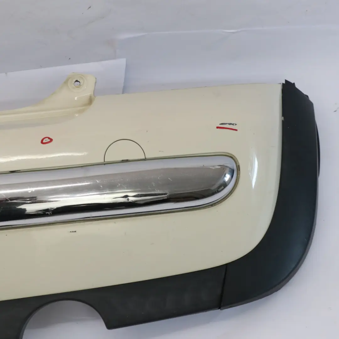 Mini R50 Pannello copertura paraurti posteriore Pepper White - 850 - SKU 0029925-PW - Numero di parte 0029925