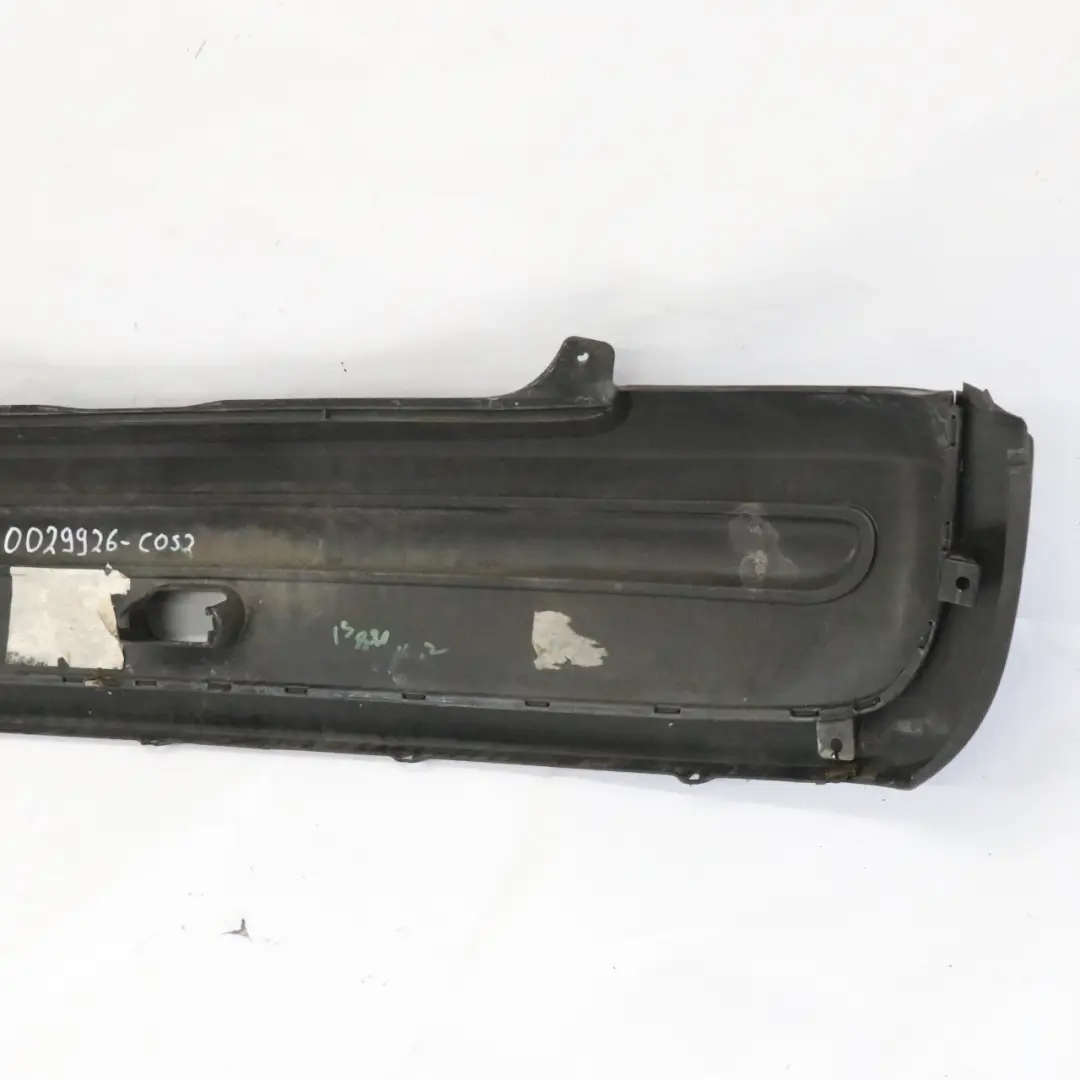 Bumper Panel PDC Cosmosschwarz Cosmic Black Metallic - 303 to Mini R50 Rear with Part number 0029926 Mini R50 Rear Bumper Panel PDC Cosmosschwarz Cosmic Black Metallic - 303 - SKU 0029926-COS2 - Part number 0029926