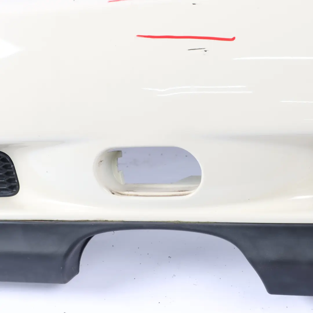 Bumper Panel Pepper White - 850 to Mini Cooper S R53 Rear with Part number 0029957 Mini Cooper S R53 Rear Bumper Panel Pepper White - 850 - SKU 0029957-PW - Part number 0029957