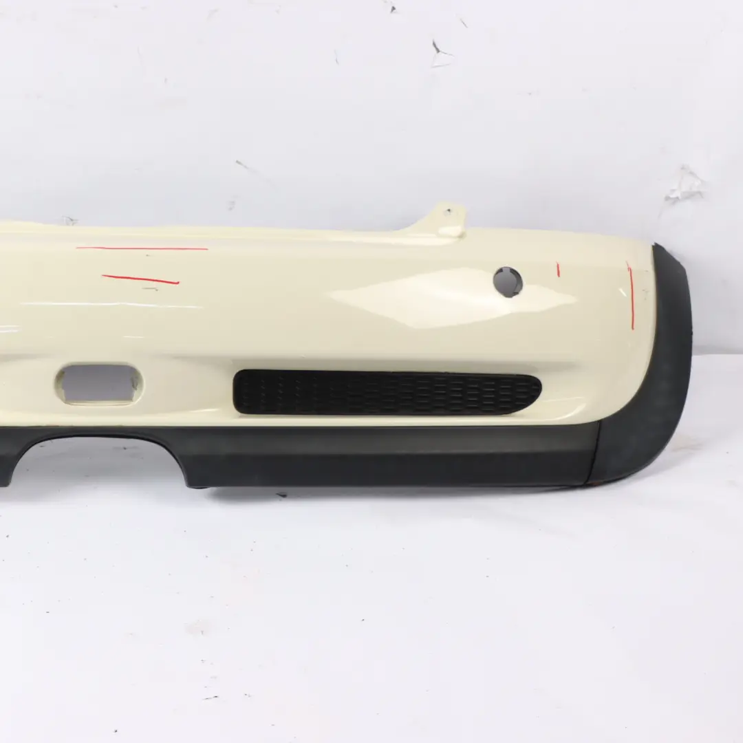 Bumper Panel Pepper White - 850 to Mini Cooper S R53 Rear with Part number 0029957 Mini Cooper S R53 Rear Bumper Panel Pepper White - 850 - SKU 0029957-PW - Part number 0029957