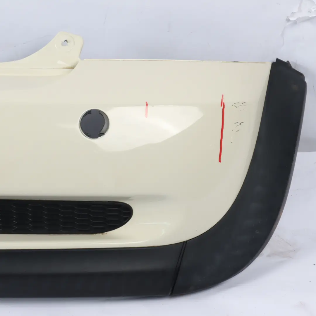 Bumper Panel Pepper White - 850 to Mini Cooper S R53 Rear with Part number 0029957 Mini Cooper S R53 Rear Bumper Panel Pepper White - 850 - SKU 0029957-PW - Part number 0029957