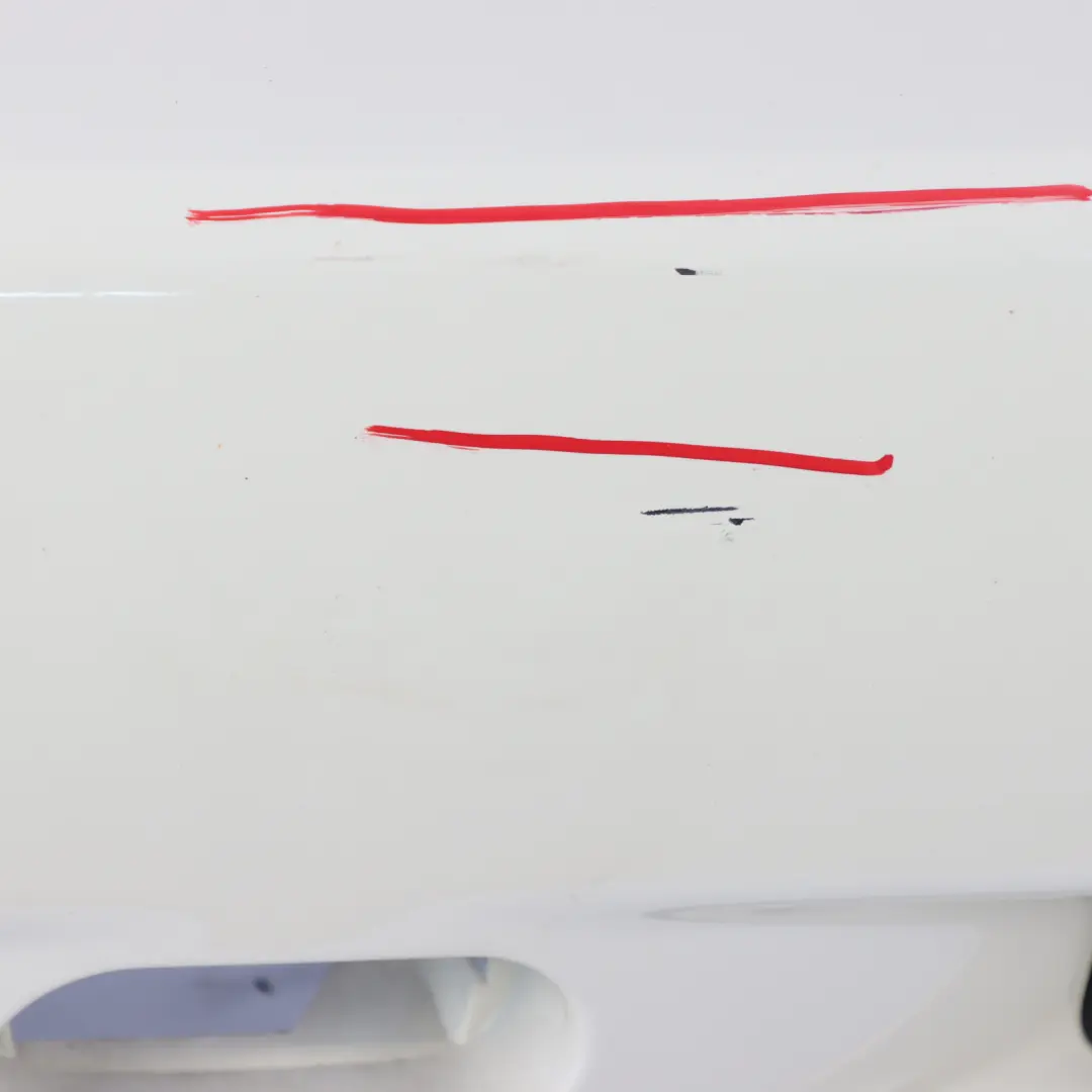 Mini Cooper S R53 Rear Bumper Panel Pepper White - 850 - SKU 0029957-PW - Part number 0029957