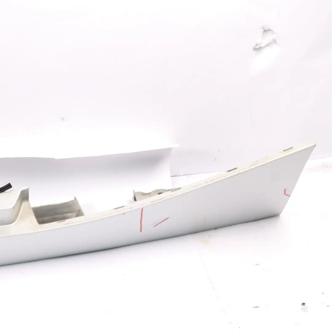 Right O/S Sill Strip Skirt Kick Panel Titansilber Silver to BMW Z4 E85 E86 with Part number 0031108 BMW Z4 E85 E86 Right O/S Sill Strip Skirt Kick Panel Titansilber Silver - SKU 0031108-TS1 - Part number 0031108