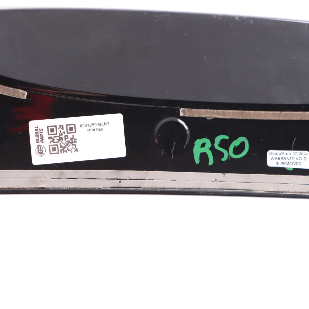 Spoiler Trunk Tailgate Boot Trim Panel Black 7122799 to Mini Cooper One R50 Rear with Part number 0031259 Mini Cooper One R50 Rear Spoiler Trunk Tailgate Boot Trim Panel Black 7122799 - SKU 0031259-BLK2 - Part number 0031259