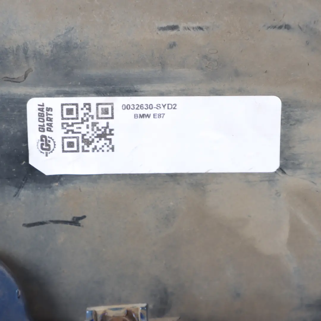 Bumper Trim Panel Sydneyblau Sydney Blau Blue Metallic - A19 to BMW E87 Rear with Part number 0032630 BMW E87 Rear Bumper Trim Panel Sydneyblau Sydney Blau Blue Metallic - A19 - SKU 0032630-SYD2 - Part number 0032630