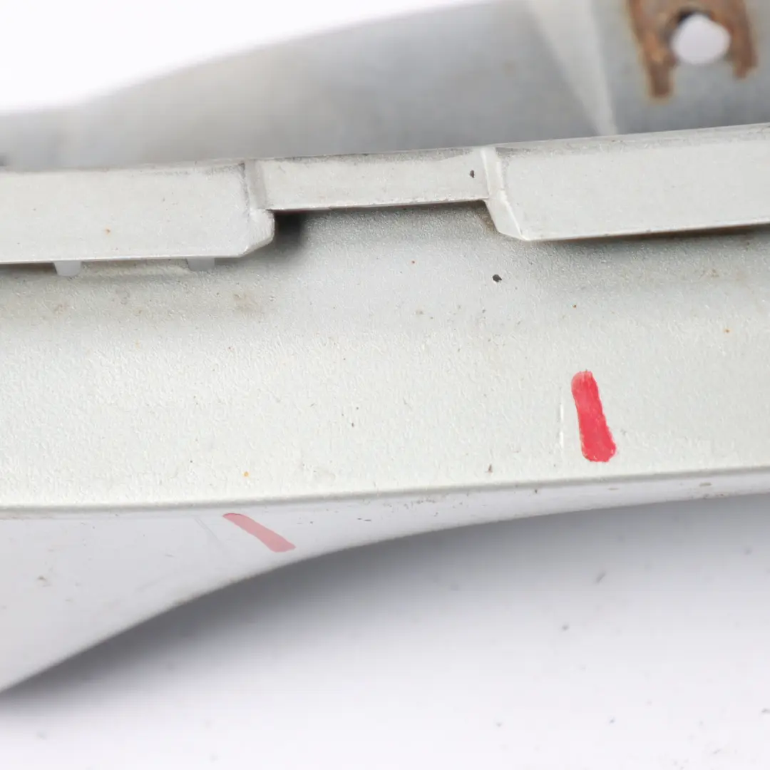 Front Panel BMW E87 Bumper Bottom Trim Titansilber Silver Metallic - 354 to with Part number 0032636 Front Panel BMW E87 Bumper Bottom Trim Titansilber Silver Metallic - 354 - SKU 0032636-TS1 - Part number 0032636