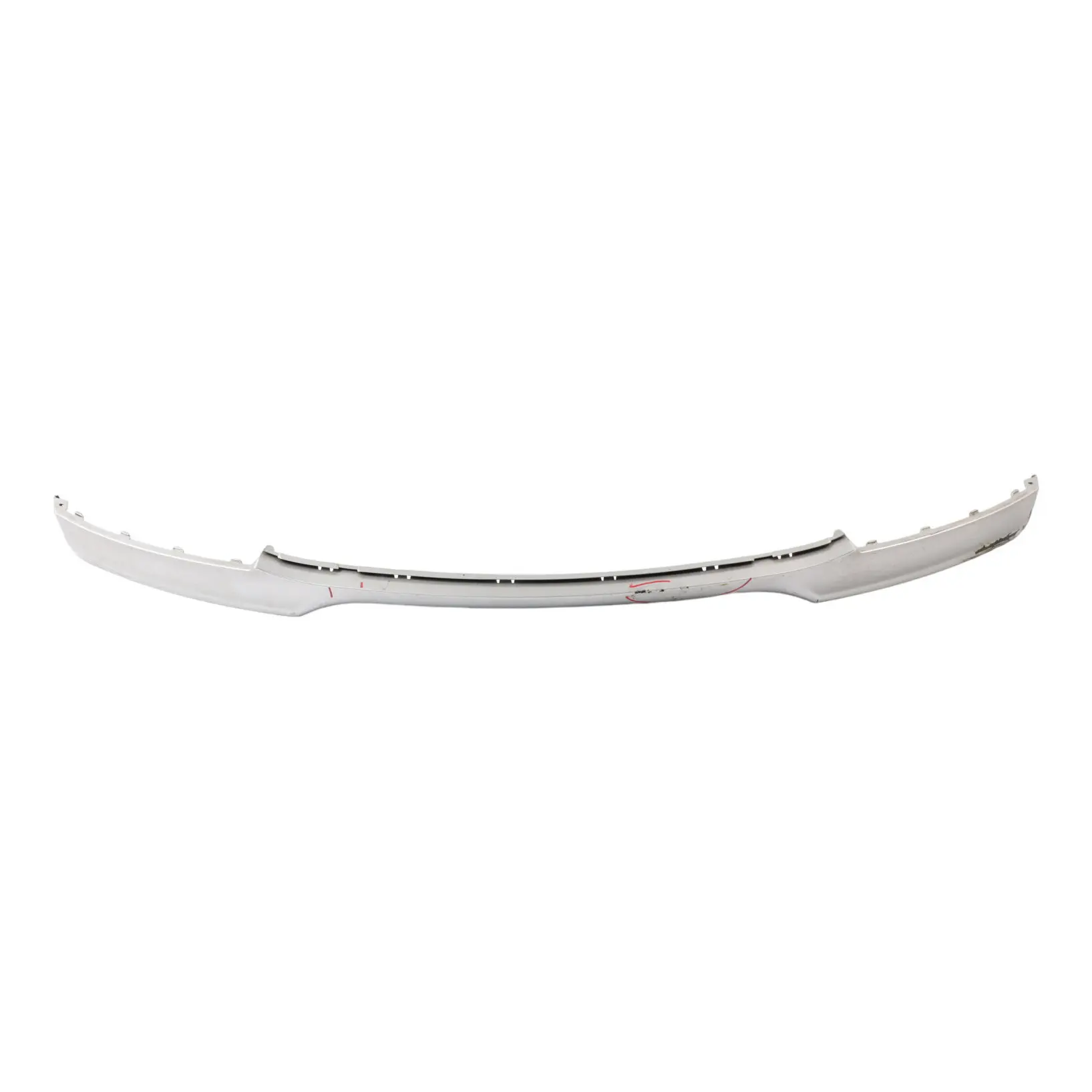 BMW E87 Front Panel Bumper Bottom Trim Titansilber Silver Metallic - 354