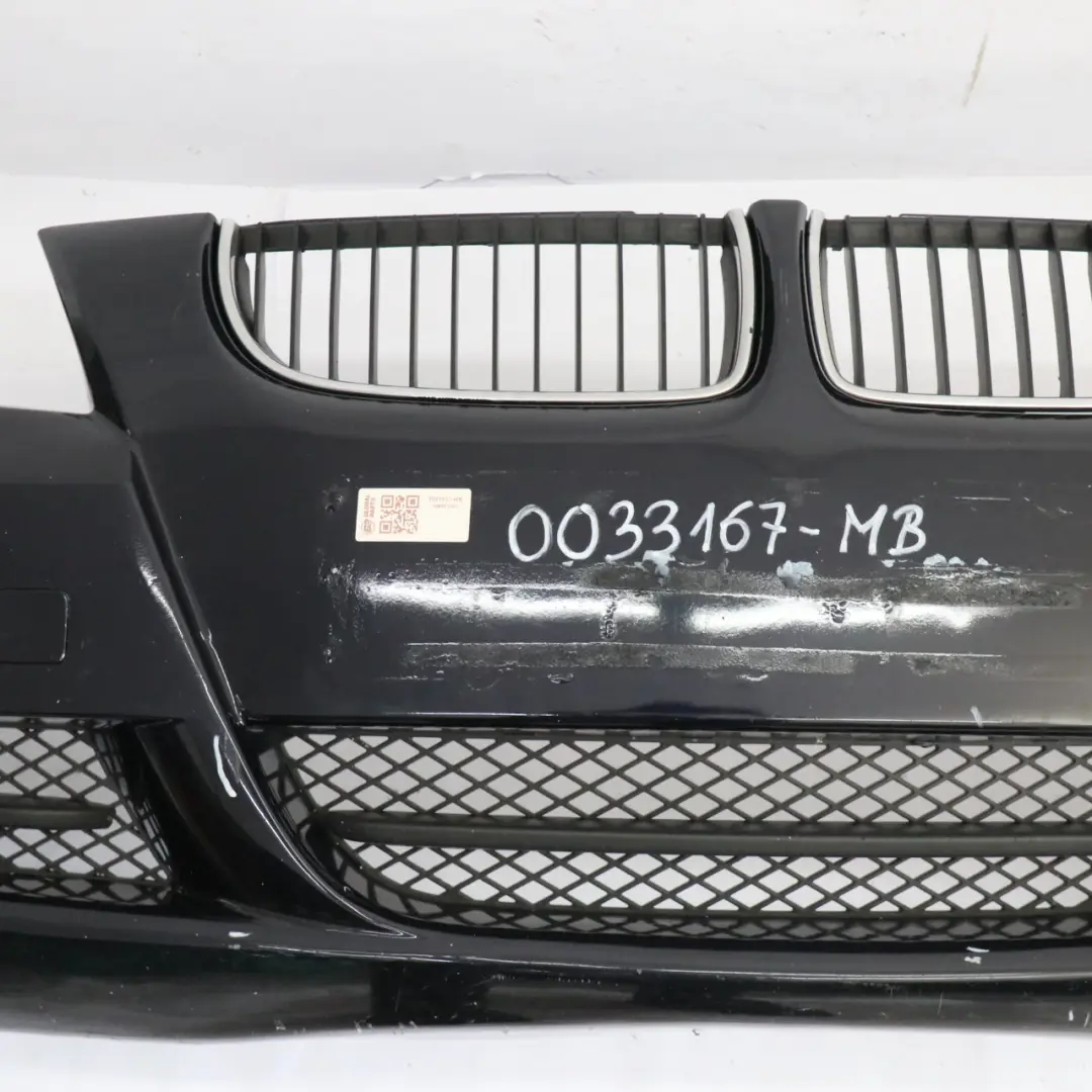 BMW E90 Front Bumper Trim Panel Monacoblau Monaco Blau Blue - A35 - SKU 0033167-MB - Part number 0033167