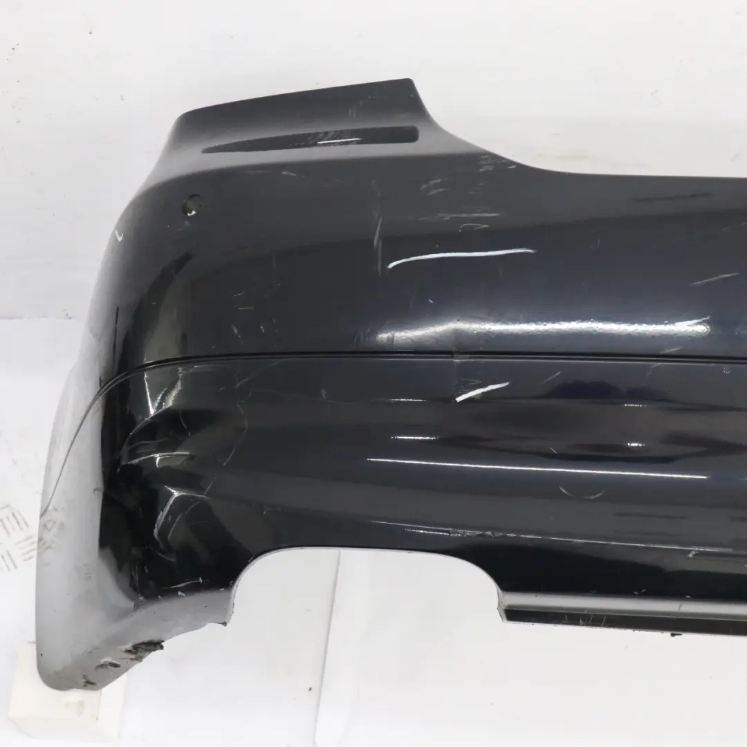 BMW E90 Saloon Rear Bumper PDC Monacoblau Monaco Blue Metallic - A35 - SKU 0033194-MB - Part number 0033194