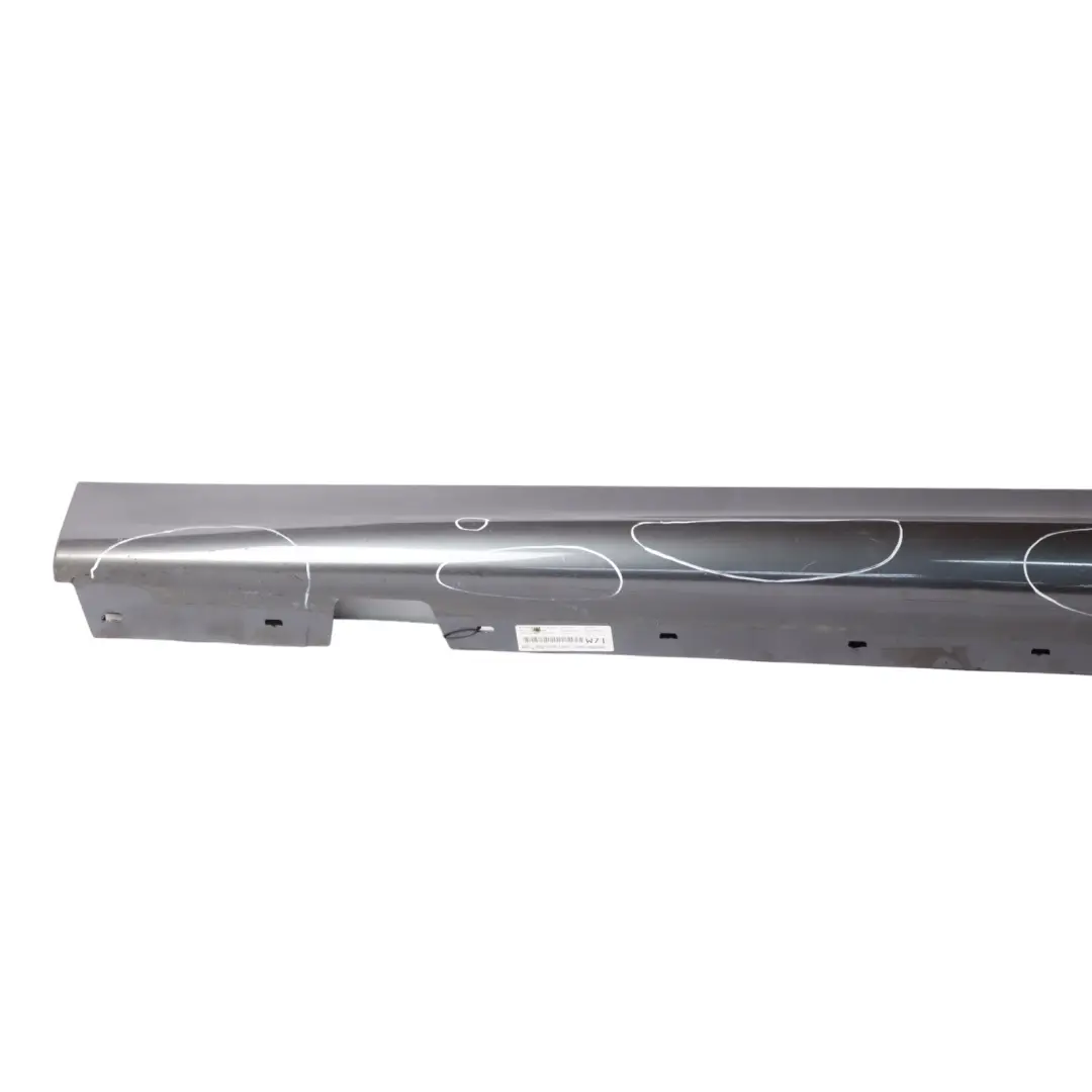 BMW E90 Side Skirt M Sport Left N/S Sill Strip E91 Sparkling Graphite - A22 - SKU 0033441-SG5 - Part number 0033441